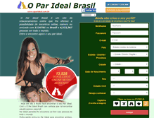 Tablet Screenshot of oparideal.com.br
